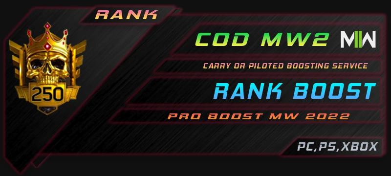 COD MW2 Ranked Play Boosting Services - Boosting, Accounts & Powerleveling