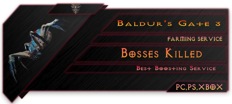 BG 3 Bosses