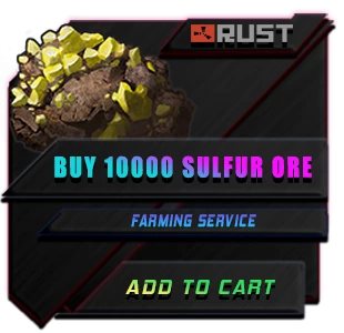 Buy Sulfur Ore Rust